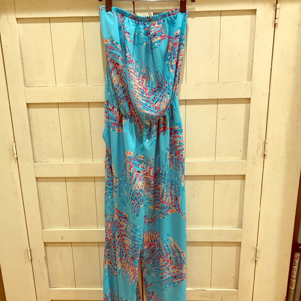 Lilly strapless jumpsuit